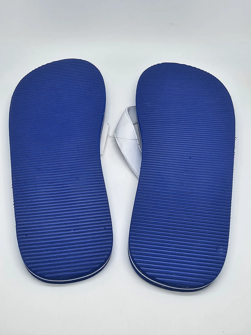 New Jeep Men’s & Womens Unisex Royal Blue and White Flip Flops